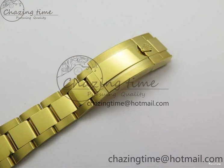 MiroTime 0302 Minimalist Daytona YG KKF 1:1 Best Edition 904L Steel Green Dial on YG Bracelet A 2451